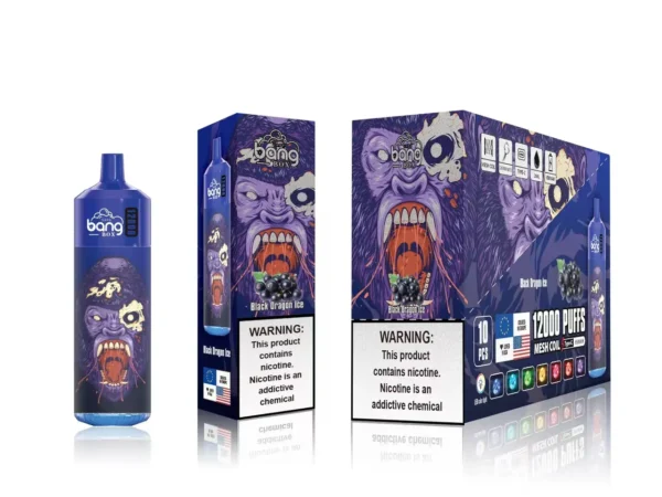 Bang Box 12000 Puffs 0% 2% 3% 5% Nikotynowy akumulator jednorazowy Vape Hurt - BeerVape - 4