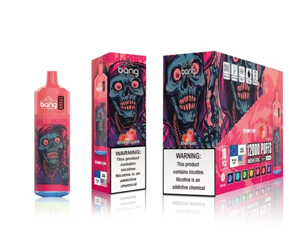 Bang Box 12000 Puffs 0% 2% 3% 5% Nikotynowy akumulator jednorazowy Vape Hurt - BeerVape - 8