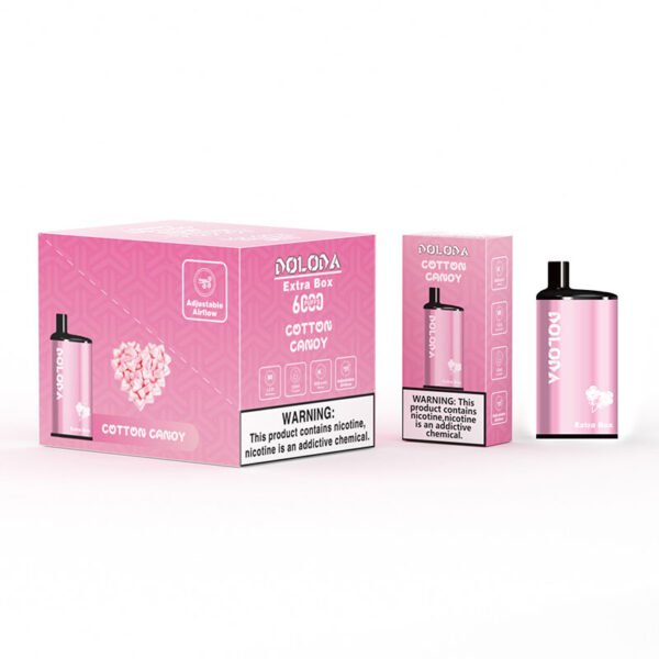 DOLODA Extra Box 6000 Puffs 2% 5% Nikotynowy akumulator jednorazowy Vape Hurt - BeerVape - 8