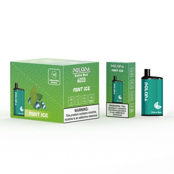DOLODA Extra Box 6000 Puffs 2% 5% Nikotynowy akumulator jednorazowy Vape Hurt - BeerVape - 11