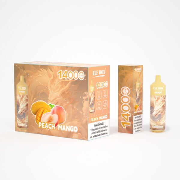 ELF BOX 14000 Puffs 0%/2%/3%/5% Vape monouso ricaricabile alla nicotina all'ingrosso - BeerVape - 8