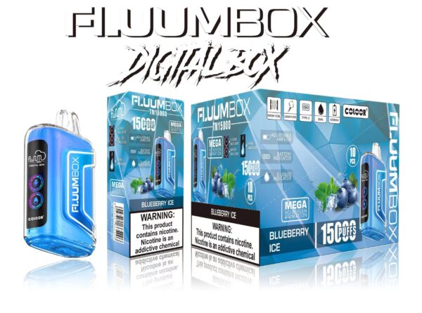 FluuM Digital Box TN 15000 Puffs 0% 2% 3% 5% Baccelli per penna Vape monouso ricaricabili alla nicotina Commercio all'ingrosso di sigarette elettroniche - BeerVape - 4