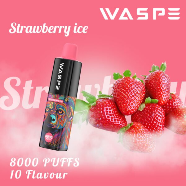 WASPE 8000 PUFFS 0% 2% 3% 5% Никотиновый одноразовый вейп оптом - BeerVape - 2