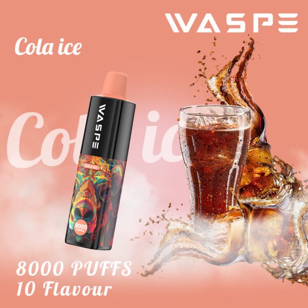 WASPE 8000 PUFFS 0% 2% 3% 5% Никотиновый одноразовый вейп оптом - BeerVape - 7