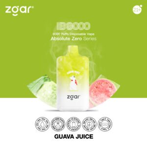 ZGAR ICE BOX 8000 Puffs 2% Nikotynowy akumulator jednorazowy Vape Hurt - BeerVape - 16
