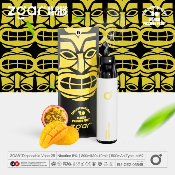 ZGAR ZG25 3000 Puffs 5% Nikotynowy akumulator jednorazowy - Hurtownia - BeerVape - 8
