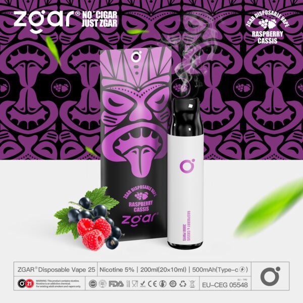 ZGAR ZG25 3000 Puffs 5% Nikotynowy akumulator jednorazowy - Hurtownia - BeerVape - 4