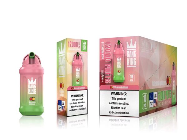 Bang King 12000 Puffs 0% 2% 3% 5% Nikotynowy akumulator jednorazowy Vape Hurt - BeerVape - 19