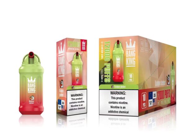 Bang King 12000 Puffs 0% 2% 3% 5% Nikotynowy akumulator jednorazowy Vape Hurt - BeerVape - 22