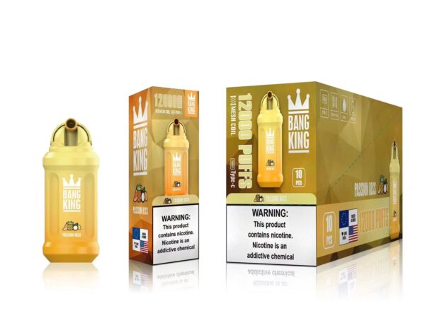 Bang King 12000 Puffs 0% 2% 3% 5% Nikotynowy akumulator jednorazowy Vape Hurt - BeerVape - 7