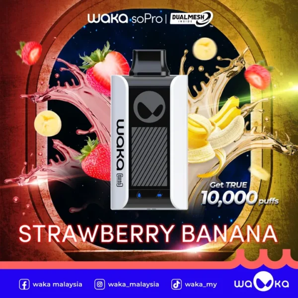 WAKA soPro PA10000 18 mg/ml Nikotynowy jednorazowy waporyzator - 10000 szt. Hurt - BeerVape - 2