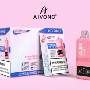 AIVONO 20000 Puffs Dual Mesh 0% 2% 3% 5% Alacsony nikotin tartalmú, újratölthető, eldobható Vapes Pen tömeges vásárlás Nagyker - BeerVape - 8