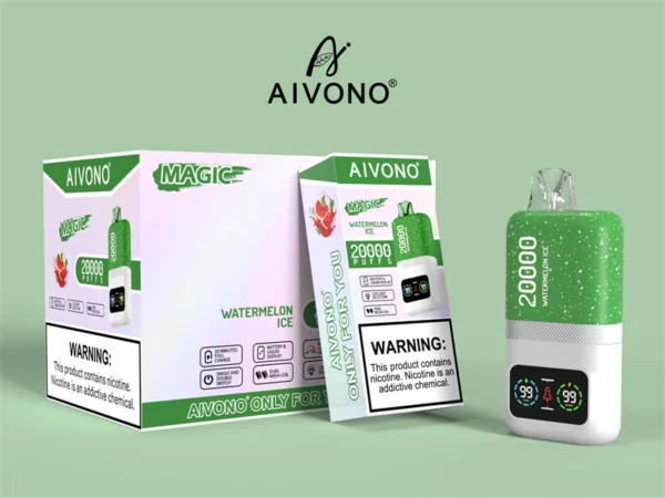 AIVONO 20000 Puffs Dual Mesh 0% 2% 3% 5% Alacsony nikotintartalmú újratölthető eldobható Vapes Pen Tömeges Vásárlás Nagyker - BeerVape - 1