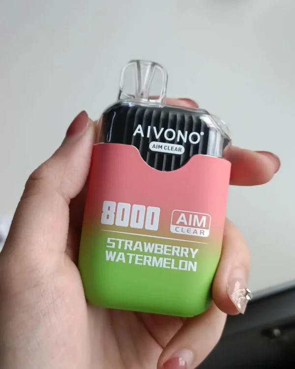 AIVONO AIM CLEAR 8000 Puffs 0% 2% 5% Nikotynowy, jednorazowy, wielokrotnego ładowania Vapes Pen Luzem Kup hurtowo - BeerVape - 1