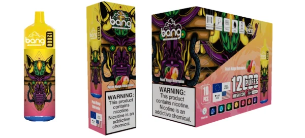 Bang 12000 Puffs 0% 2% 3% 5% Stylo à vape jetable rechargeable à faible teneur en nicotine en vrac Acheter en gros - BeerVape - 5