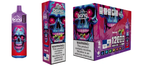 Bang 12000 Puffs 0% 2% 3% 5% Stylo vape jetable rechargeable à faible teneur en nicotine en vrac Acheter en gros - BeerVape - 8