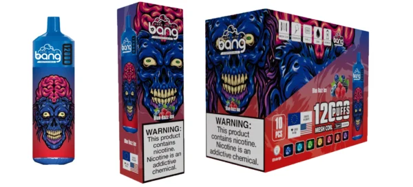 Bang 12000 Puffs 0% 2% 3% 5% Stylo à vape jetable rechargeable à faible teneur en nicotine en vrac Acheter en gros - BeerVape - 12