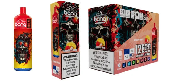 Bang 12000 Puffs 0% 2% 3% 5% Stylo vape jetable rechargeable à faible teneur en nicotine en vrac Acheter en gros - BeerVape - 17