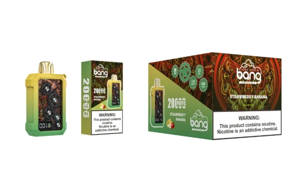 Bang Gear Tick Tock 20000 zaciągnięć 0% 2% 3% 5% Nikotynowy akumulatorowy jednorazowy długopis Vapes Kup hurtowo - BeerVape - 11