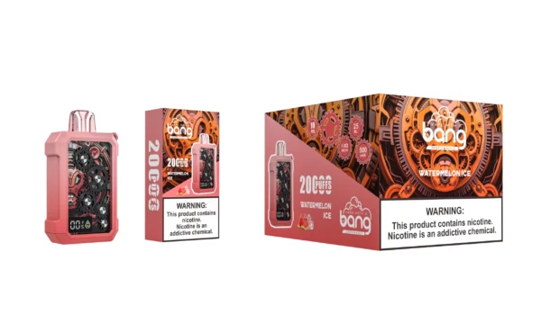 Bang Gear Tick Tock 20000 zaciągnięć 0% 2% 3% 5% Nikotynowy akumulatorowy jednorazowy długopis Vapes Kup hurtowo - BeerVape - 3