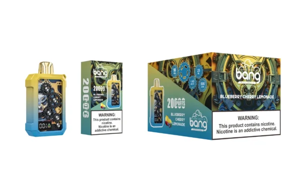 Bang Gear Tick Tock 20000 zaciągnięć 0% 2% 3% 5% Nikotynowy akumulatorowy jednorazowy długopis Vapes Kup hurtowo - BeerVape - 8