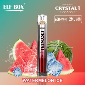 ELF BOX CRYSTAL BAR 600 Pust 0% 2% 5% Nikotin Genopladelig Engangsvape Bulk Køb Engros - BeerVape - 12