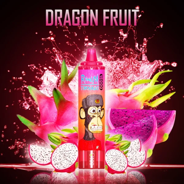 RandM Tornado 15000 Puffs 0% 2% 3% 5% Faible en nicotine en vrac Acheter en gros de vape jetable rechargeable - BeerVape - 30