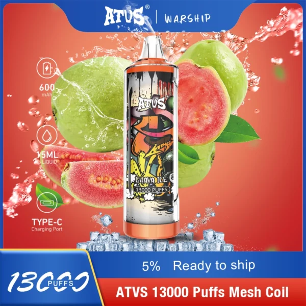 Atvs 13000 Puffs 5% Low Nicotina Rechargeable Vapes Pen vrac Cumpărați cu ridicata - BeerVape - 5