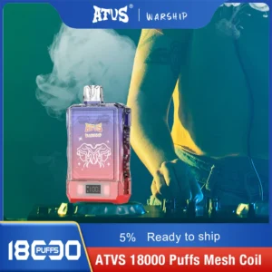 Atvs Warship 18000 Puffs 5% Alacsony Nikotin Újratölthető Eldobható Vapes Pen Tömeges Vásárlás Nagyker - BeerVape - 12