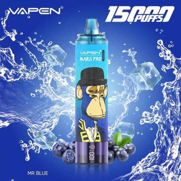 VAPEN Mrs Pro 15000 Puffs 2% Alacsony nikotintartalmú újratölthető eldobható Vapes Pen Tömeges Vásárlás Nagyker - BeerVape - 8