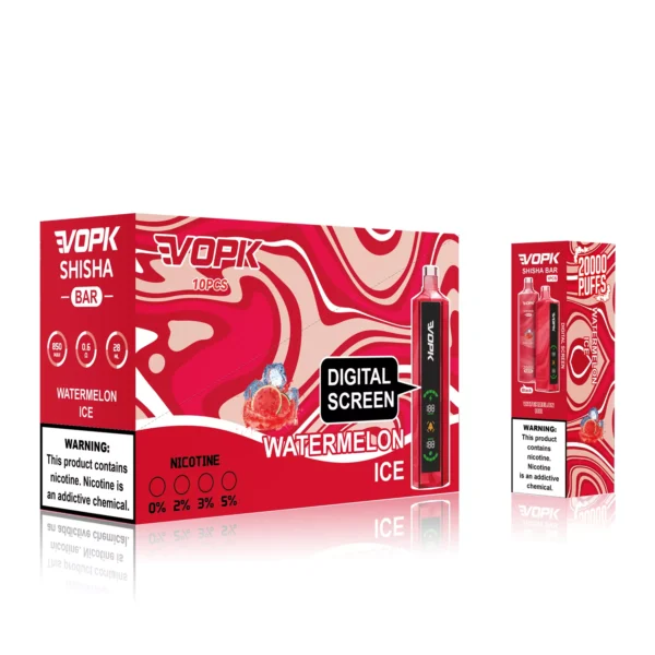 VOPK Shisha Bar 20000 Puff-uri 0% 2% 3% 5% Nivel scăzut de nicotină Reîncărcabil Vapes Pen vrac Cumpărați cu ridicata - BeerVape - 8