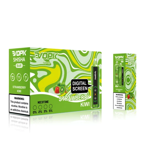 VOPK Shisha Bar 20000 Puffs 0% 2% 3% 5% Low Nicotina Rechargeable Vapes Pen vrac Cumpărați cu ridicata - BeerVape - 6