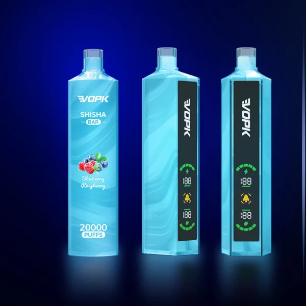 VOPK Shisha Bar 20000 Puffs 0% 2% 3% 5% Low Nicotina Rechargeable Vapes Pen vrac Cumpărați cu ridicata - BeerVape - 1
