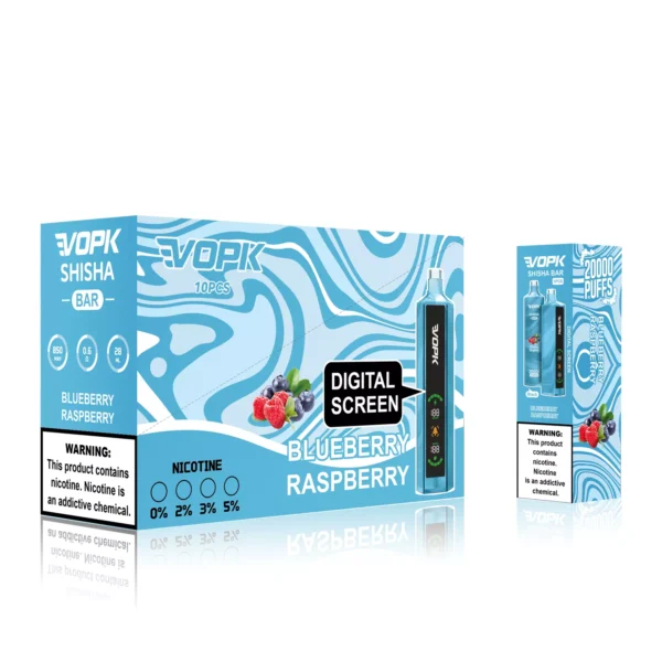 VOPK Shisha Bar 20000 Puffs 0% 2% 3% 5% Low Nicotina Rechargeable Vapes Pen vrac Cumpărați cu ridicata - BeerVape - 2