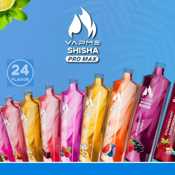 Vapme Shisha Pro Max 20000 Puffs 2% Baixo Nicotina LED Display Recarregável Vapes Descartáveis ​​Caneta Em Massa Comprar Atacado - BeerVape - 2