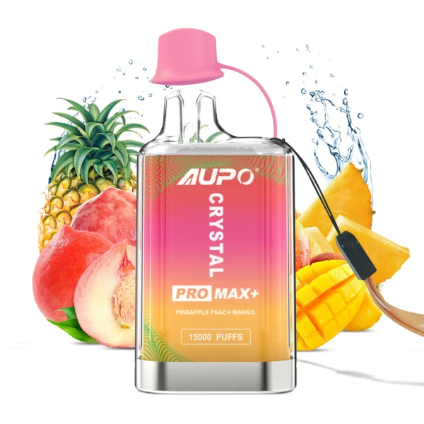 AUPO 15000 Puffs PRO MAX Crystal Dual Mesh 2% alacsony nikotintartalmú újratölthető eldobható Vapes toll tömeges vásárlás nagykereskedelem - BeerVape - 10