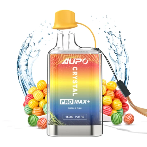 AUPO 15000 Puffs PRO MAX Crystal Dual Mesh 2% Alacsony nikotin tartalmú, újratölthető, eldobható Vapes toll Tömeges vásárlás - BeerVape - 6