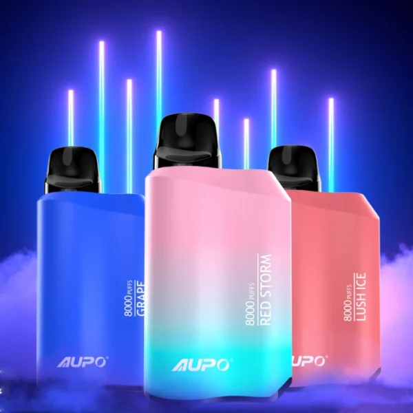 AUPO 8000 Puffs JETBAR PRO 2% Перезаряжаемая одноразовая ручка для электронных сигарет с низким содержанием никотина Купить оптом - BeerVape - 1