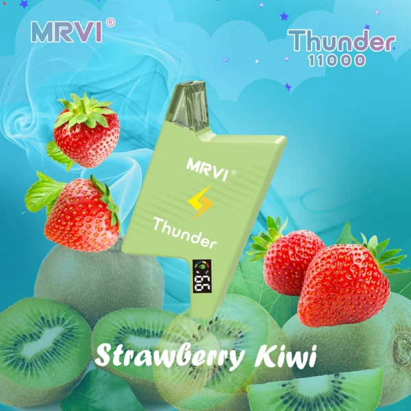 MRVI Thunder 11000 Puffs Digitaal scherm 2% 3% 5% Oplaadbare wegwerpvapes-pen met laag nicotinegehalte in bulk Koop groothandel - BeerVape - 6