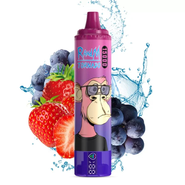 RahdM Tornado 15000 Puffs Affichage LED 2% Stylo à vape jetable rechargeable à faible teneur en nicotine Acheter en gros - BeerVape - 10