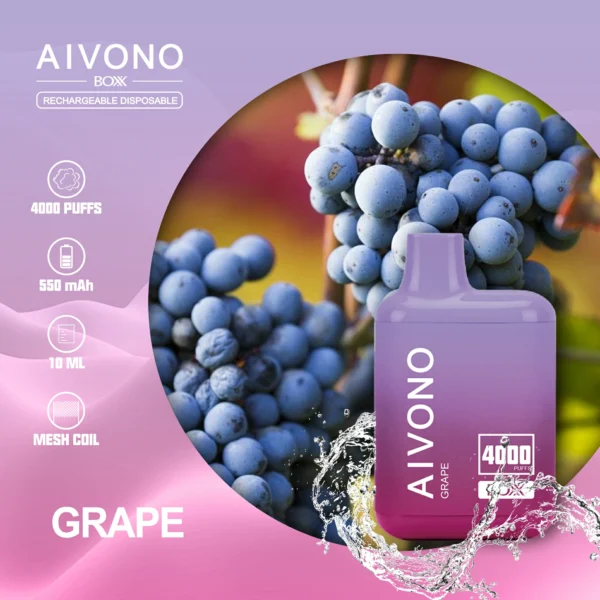 AIVONO AIM BOXX 4000 Puffs 0% 2% 5% Stylo à vape jetable rechargeable à faible teneur en nicotine en vrac Acheter en gros - BeerVape - 11