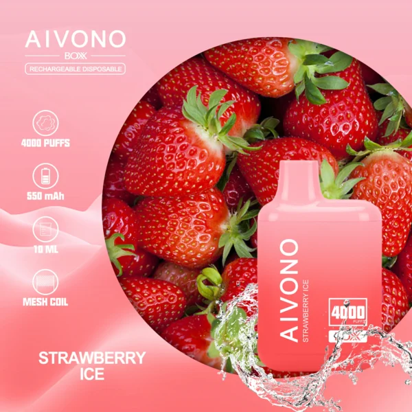 AIVONO AIM BOXX 4000 Puffs 0% 2% 5% Stylo à vape jetable rechargeable à faible teneur en nicotine en vrac Acheter en gros - BeerVape - 5