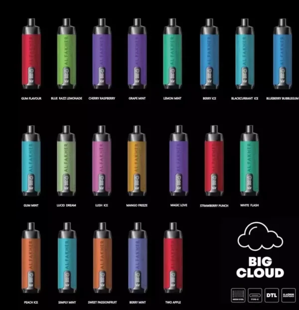 Al Fakher Crown Bar Pro 8000 Puffs Wyświetlacz LED Ekran o niskiej zawartości nikotyny Akumulatorowy jednorazowy długopis Vapes Kup hurtowo - Magazyn europejski - BeerVape - 1