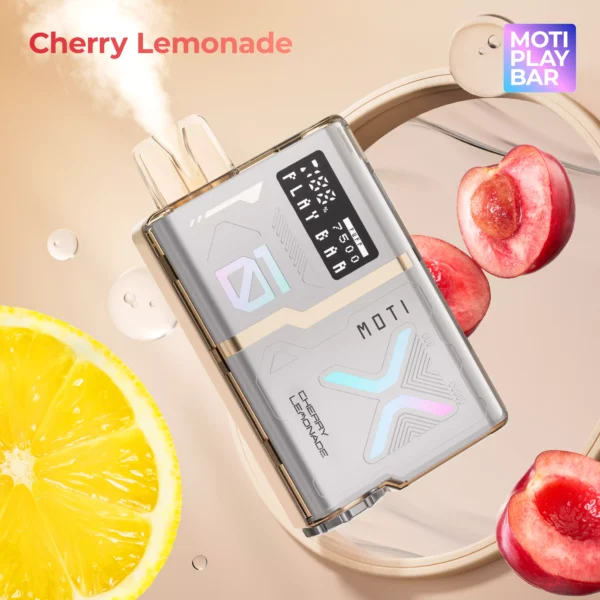 MOTI Play Bar 7500 Puffs Crystal Digital Screen 5% Niskonikotynowy akumulatorowy jednorazowy długopis Vapes Kup hurtowo - BeerVape - 13