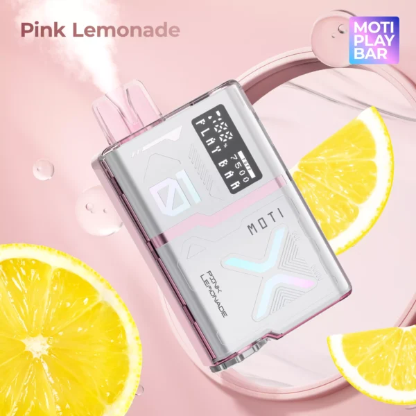MOTI Play Bar 7500 Puffs Crystal Digital Screen 5% Niskonikotynowy akumulatorowy jednorazowy długopis Vapes Kup hurtowo - BeerVape - 4