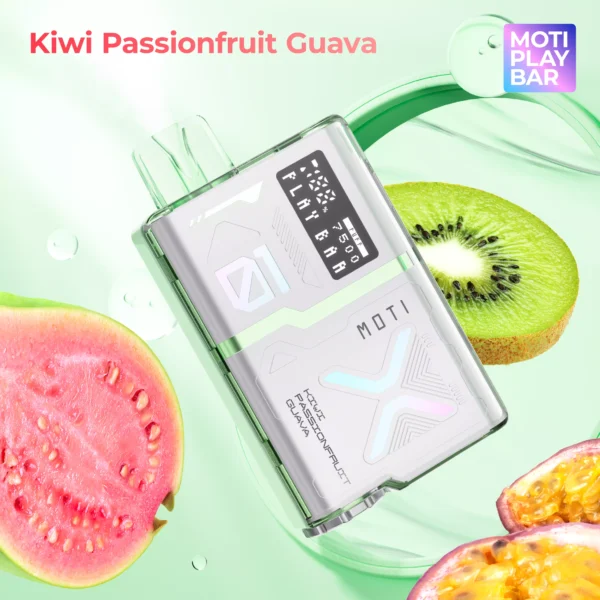 MOTI Play Bar 7500 Puffs Crystal Digital Screen 5% Niskonikotynowy akumulatorowy jednorazowy długopis Vapes Kup hurtowo - BeerVape - 7