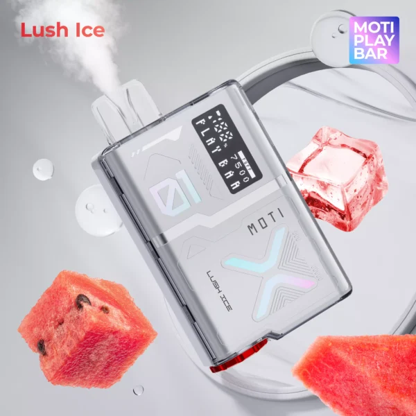 MOTI Play Bar 7500 Puffs Crystal Digital Screen 5% Niskonikotynowy akumulatorowy jednorazowy długopis Vapes Kup hurtowo - BeerVape - 9