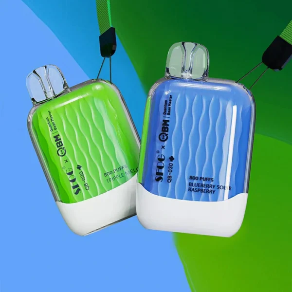 SFOG QB030 800 Puffs 2% Niskonikotynowy, jednorazowy, wielokrotnego ładowania Vapes Pen Luzem Kup hurtowo - BeerVape - 1